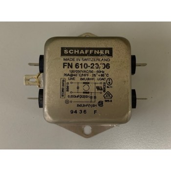 Schaffner FN610-20/06 1-Phase EMI Line Filter